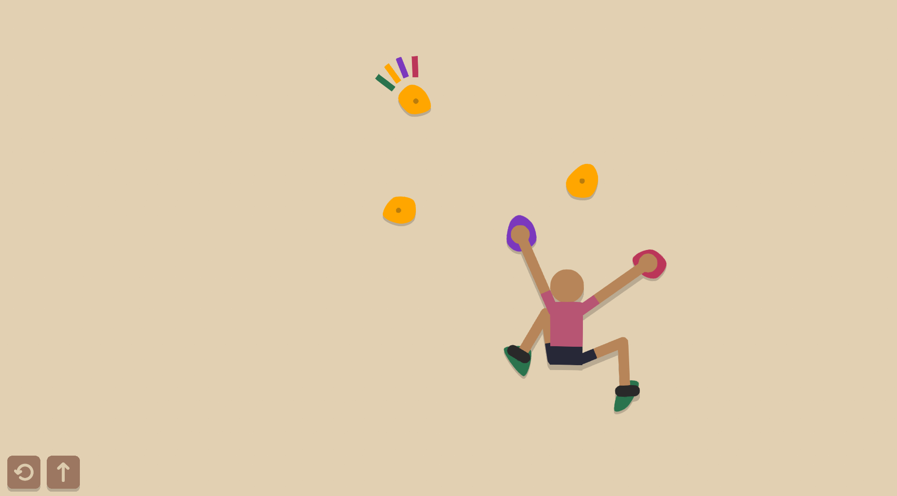 Klifur Game Screenshot